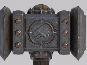 Doomhammer from WoW Modèle 3D