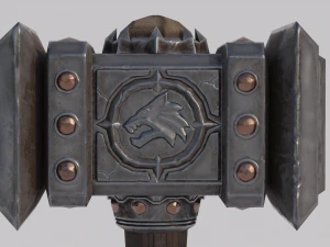 Doomhammer from WoW 3D Model