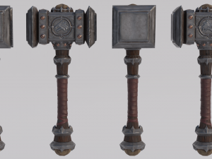 Doomhammer from WoW Modèle 3D