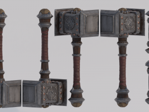Doomhammer from WoW Modèle 3D