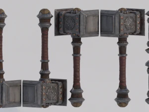 Doomhammer from WoW 3D Model