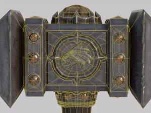 Doomhammer from WoW 3D Model