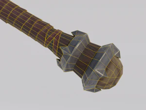 Doomhammer from WoW 3D Model