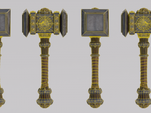 Doomhammer from WoW Modèle 3D