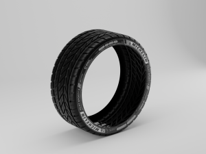 H6 Julietta tire 3D Model