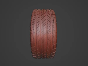 H6 Julietta tire 3D Model