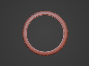 H6 Julietta tire 3D Model