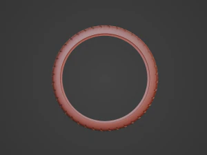 H6 Julietta tire 3D Model