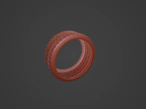 H6 Julietta tire 3D Model