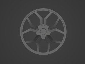 H6 Julietta rim 3D Model