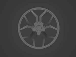 H6 Julietta rim 3D Model