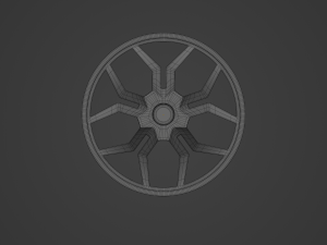 H6 Julietta rim 3D Model