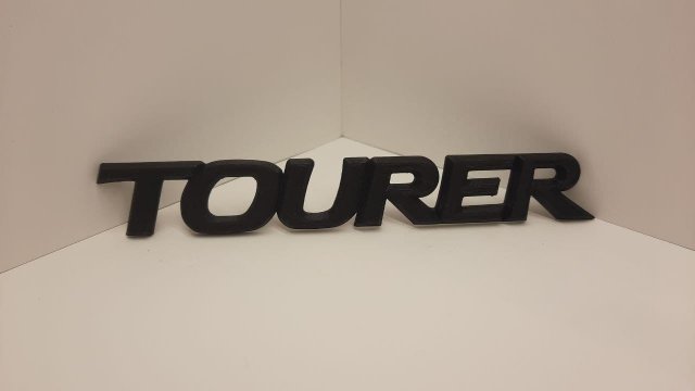 toyota tourer logo Model 3D .c4d .max .obj .3ds .fbx .stl .blend 