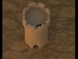 medieval tower 3D Модель
