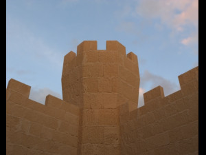 medieval castle Modelo 3D