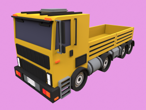 Lowpoly Truck 3D 模型