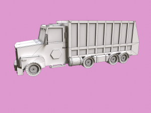 Lowpoly City Cars Pack 3D Модель