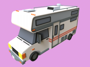 Lowpoly City Cars Pack 3D Модель