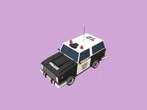 Lowpoly City Cars Pack 3D Модель