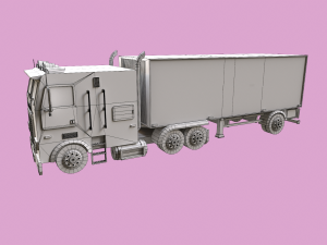 Lowpoly City Cars Pack 3D Модель