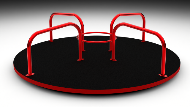 merry go round Modelo 3D .c4d .max .obj .3ds .fbx .stl .blend 