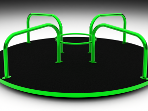 merry go round Modelo 3D