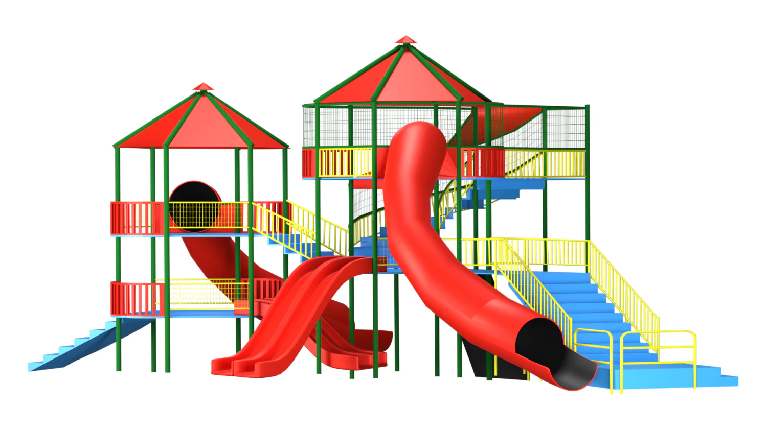playground slide 3D Model .c4d .max .obj .3ds .fbx .stl .blend 