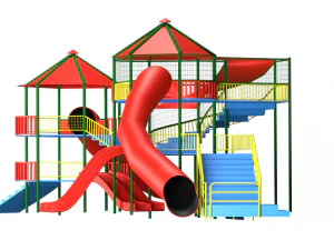 playground slide 3D Model