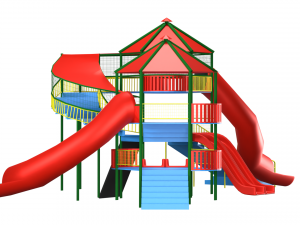 playground slide 3D Модель