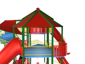 playground slide 3D Model