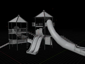 playground slide 3D Model