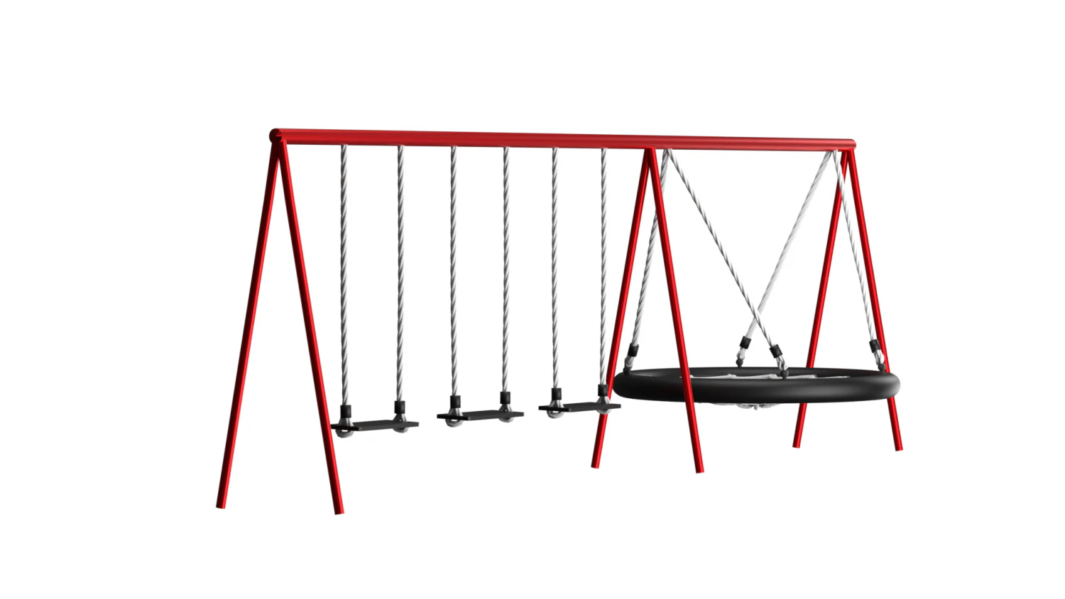 swings 3D Model .c4d .max .obj .3ds .fbx .stl .blend 