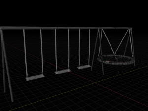 swings 3D मॉडल