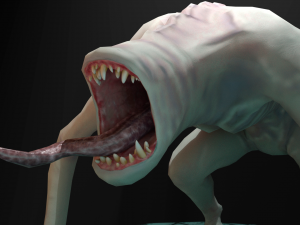Low-poly monster 3D 模型