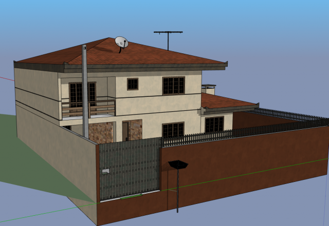 brazilian humble house Modelo 3D .c4d .max .obj .3ds .fbx .stl .blend 