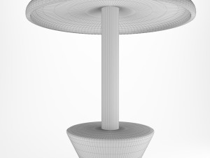 Mushroom bench 3Dモデル