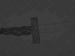 Ritual dagger 3D Модель