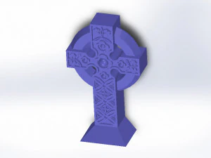 high cross bookend 3D Print Model