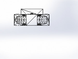 high cross bookend 3Dプリントモデル