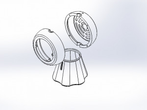bank lamp clock 3D 프린트 모델