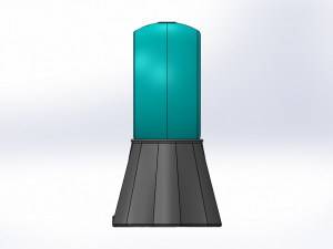 bank lamp clock 3D 프린트 모델