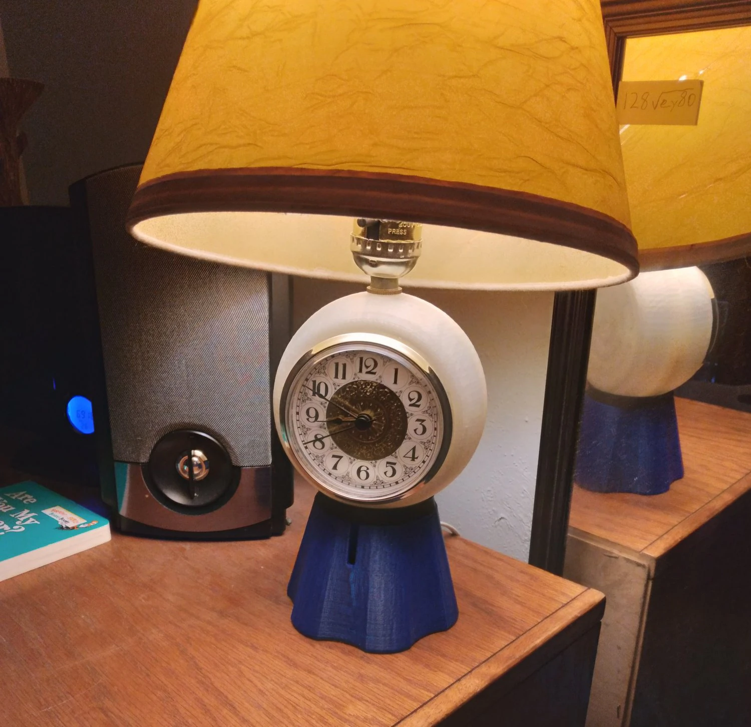bank lamp clock 3D Print Model .c4d .max .obj .3ds .fbx .stl .blend 