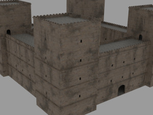 castle 3D 模型