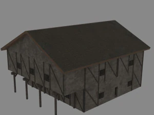 medieval house 3D Model