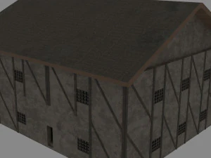 medieval house 3D Model