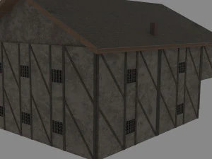 medieval house 3D Model