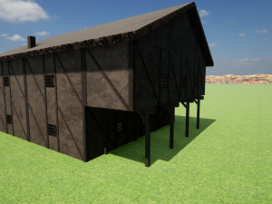 medieval house Modelo 3D
