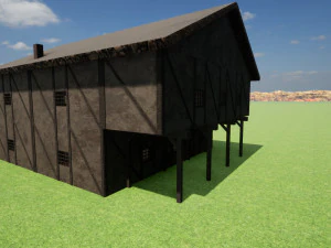 medieval house 3D Model