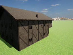 medieval house 3D Model