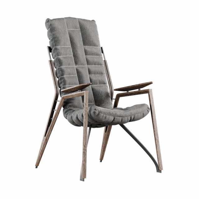 Mine Chair Modèle 3D .c4d .max .obj .3ds .fbx .stl .blend 